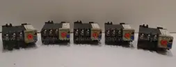 *LOT OF 5*  MITSUBISHI TH-K20KP THERMAL OVERLOAD RELAY