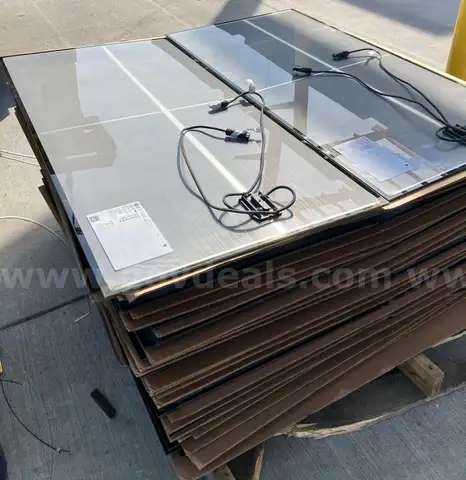 Qty Lot Of 35 : First Solar / Solar Panels &#x2013; 110W