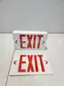 Lot Of 2 New In Box Commercial LED Exit Signs