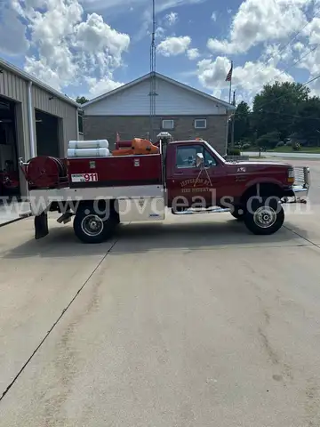 1992 Ford F-450 SD Brush Truck