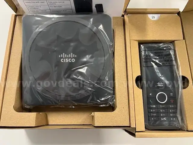 4 Pack New Cisco 6825 Cordless DECT Bundles **NEW**