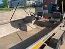 17&#x2019; Aluminum FB John boat w/150 HP Mercury Jet