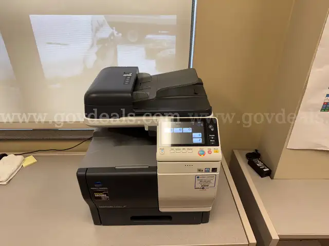 5 (Five) Konica Bizhub C3351 – Color Copier/Printer/Scanner/Fax Duplex