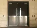 used Double doors Steel 36&#x22; x 86&#x22;&#x27; 1.5 hour fire rated with closer, hinges and handle (NO FRAME)