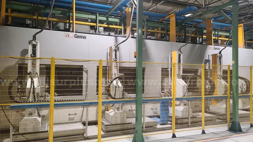 Wagner Cavity Enameling Line (Gema)