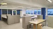 4x Steelcase Double Desk and 16x Office Sideboard