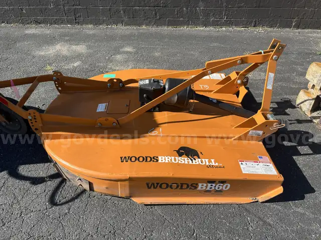 MOWER 60&#x22; WOODS BRUSHBULL BB60