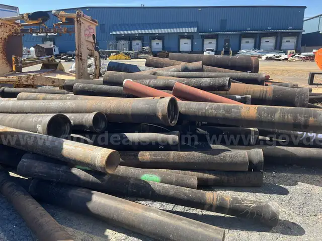DISCHARGE PIPE CLASS 52 8&#x22; APPROX 300 FT