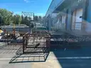 TRASH RACKS, METAL- GROUP OF 13