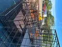 TRASH RACKS, METAL- GROUP OF 13