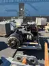 Misc. used spare parts: cylinders for CAT 350, lift axle for Mack, screens,  Volvo A40 hood, Cutter D6R, Couplers