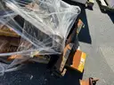 Misc. used spare parts: cylinders for CAT 350, lift axle for Mack, screens,  Volvo A40 hood, Cutter D6R, Couplers