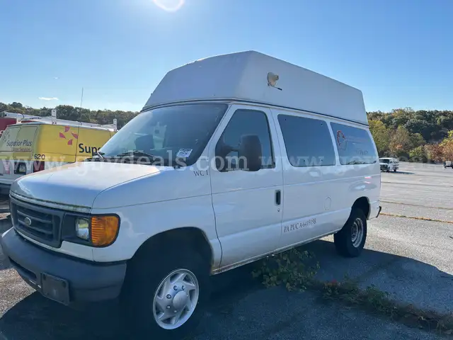 2007 Ford Econoline CARGO VAN,  E-250 SUPER DUTY 5.4L V8 SOHC 16V.