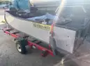 FOLDING BOAT WITH TOP, MOTOR, TRAILER