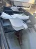 FOLDING BOAT WITH TOP, MOTOR, TRAILER