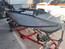 FOLDING BOAT WITH TOP, MOTOR, TRAILER