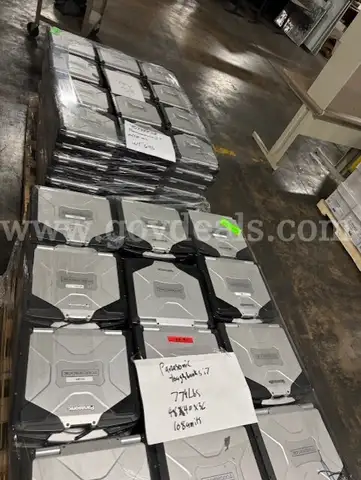 2 Pallets of Panasonic Toughbook i7- Aprox 180 Units ( PICK-UP ONLY) (NO HARD DRIVES INCLUDED)