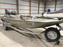 Jon Boat, Outboard Motor, &#x26; Trailer