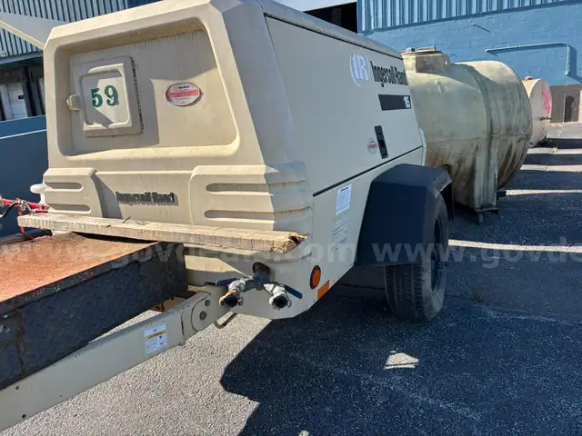 2005 INGERSOLL RAND 185 COMPRESSOR TRAILER