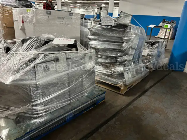 5 Pallets of Computer Monitors W/Stands (Aprox. 226 Units)  (PICK-UP ONLY)
