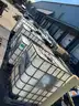 600 GAL. Totes/Plastic Container with Metal Cage - Group of 6