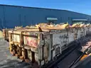 25 CY METAL LID DEWATERING ROLL OFF CAN (LOT OF 5)