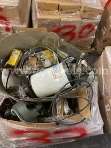 1 Pallet of Rain Guage, Refrig. Recovery Machine Lot #33 **NEW**