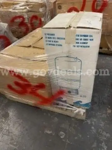 1 Pallet of Urinal, Pressure Tank, Electric Water Heater Lot #34 **NEW**