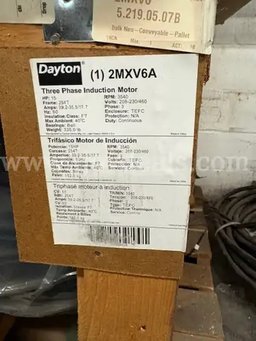 1 Pallet of Mixed Motors Lot #71 **NEW**