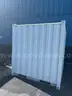 CONNEX CONTAILER/ GUARD SHED 7&#x27;X6&#x27; WITH POSTS (10) &#x26; QUCKCRETE (2) 000339