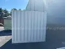 CONNEX CONTAILER/ GUARD SHED 7&#x27;X6&#x27; WITH POSTS (10) &#x26; QUCKCRETE (2) 000339