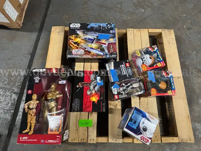 Lot of Star Wars Collectibles – Figures, Models, and Toys (Mixed Items) – (PICKUP ONLY)