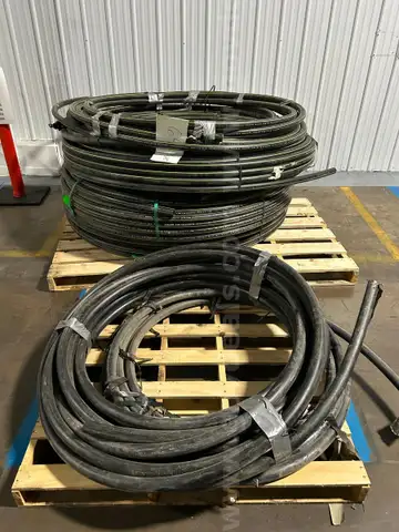 GAS POLY PIPE 5&#x22;-50&#x27; BLACK POLY PIPE 6&#x22;-50&#x27; ( 2 SKIDS)