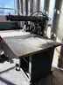 Sears 10" Radial Arm Saw on Workstation Table – 110V