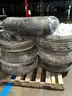 TRAILER TIRES WITH RIMS (GROUP OF 12)