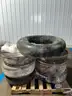 TRAILER TIRES WITH RIMS (GROUP OF 12)
