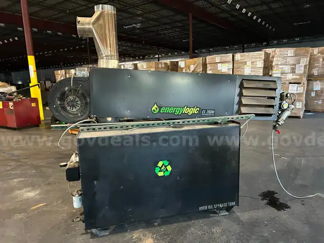 OIL BURNER WITH 300 GAL TANK(ENERGY LOGIC EL200H)