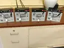 LOT of 2 Solar Powered Radar Speed Signs/Panels/Battery Packs  NEW!!!