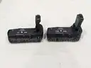 Lot of Canon SLR Cameras and IKAN monitors (8 x Rebel Xti with lens and accessories), 2 x IKAN Monitors, Battery Grips