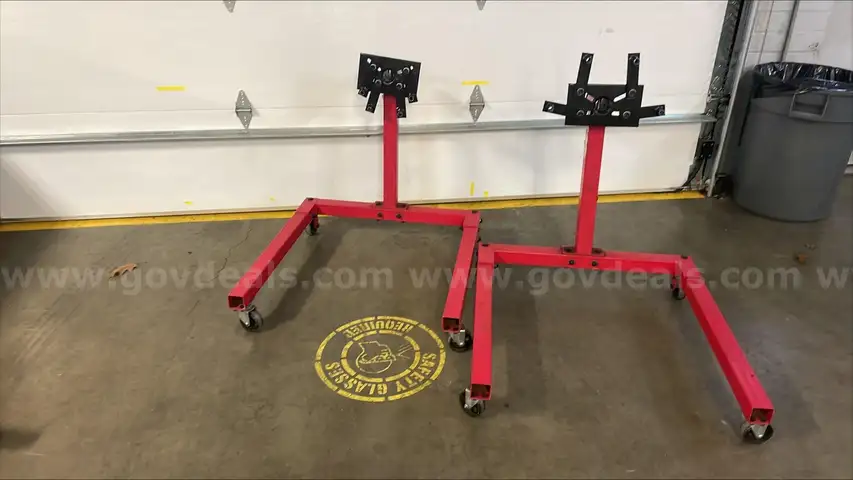 Two (2) Engine Stands  - Grizzley Model G8722