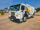 2015 Peterbilt COE 320 with Labrie 14 Cu Yard Side Load Garbage Truck