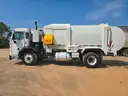 2015 Peterbilt COE 320 with Labrie 14 Cu Yard Side Load Garbage Truck