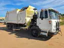 2014 Autocar ACX Xpeditor Heil 28 Cu Yard Side Load Garbage Truck
