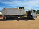 2014 Autocar ACX Xpeditor Heil 28 Cu Yard Side Load Garbage Truck