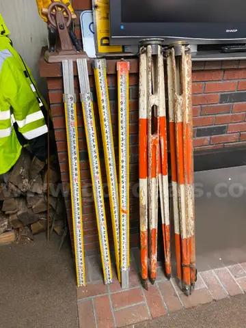 A Lot of Surveying Equipment
