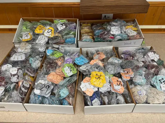 LOT of Approximately 2,000 NEW Beach Badges/Tags w/Pins.