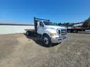 2013 Ford F750 Super Duty 20 Ft Flatbed Truck