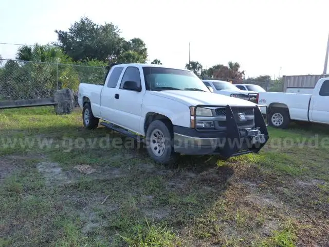 2005 CHEVROLET SILVERADO 1500 EXTENDED CAB PICKUP, 4WD
