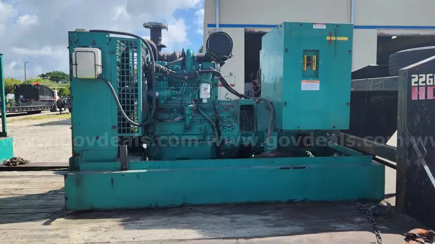 Cummins Generator #3  Model: DGCB-4962800, Transfer Switch