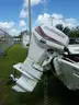 JON BOAT 16&#x27; ALUMINUM, GALVANIZED TRAILER, SINGLE-AXLE,  40-HP OUTBOARD